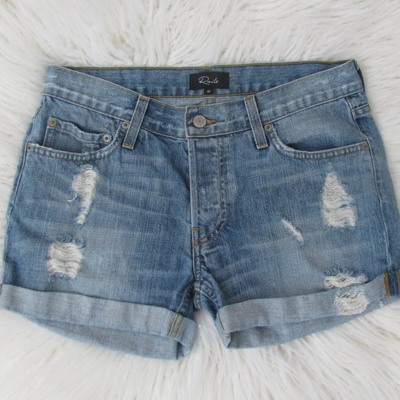 Rails Logan Medium Vintage Wash Shorts - Picture 2 of 8